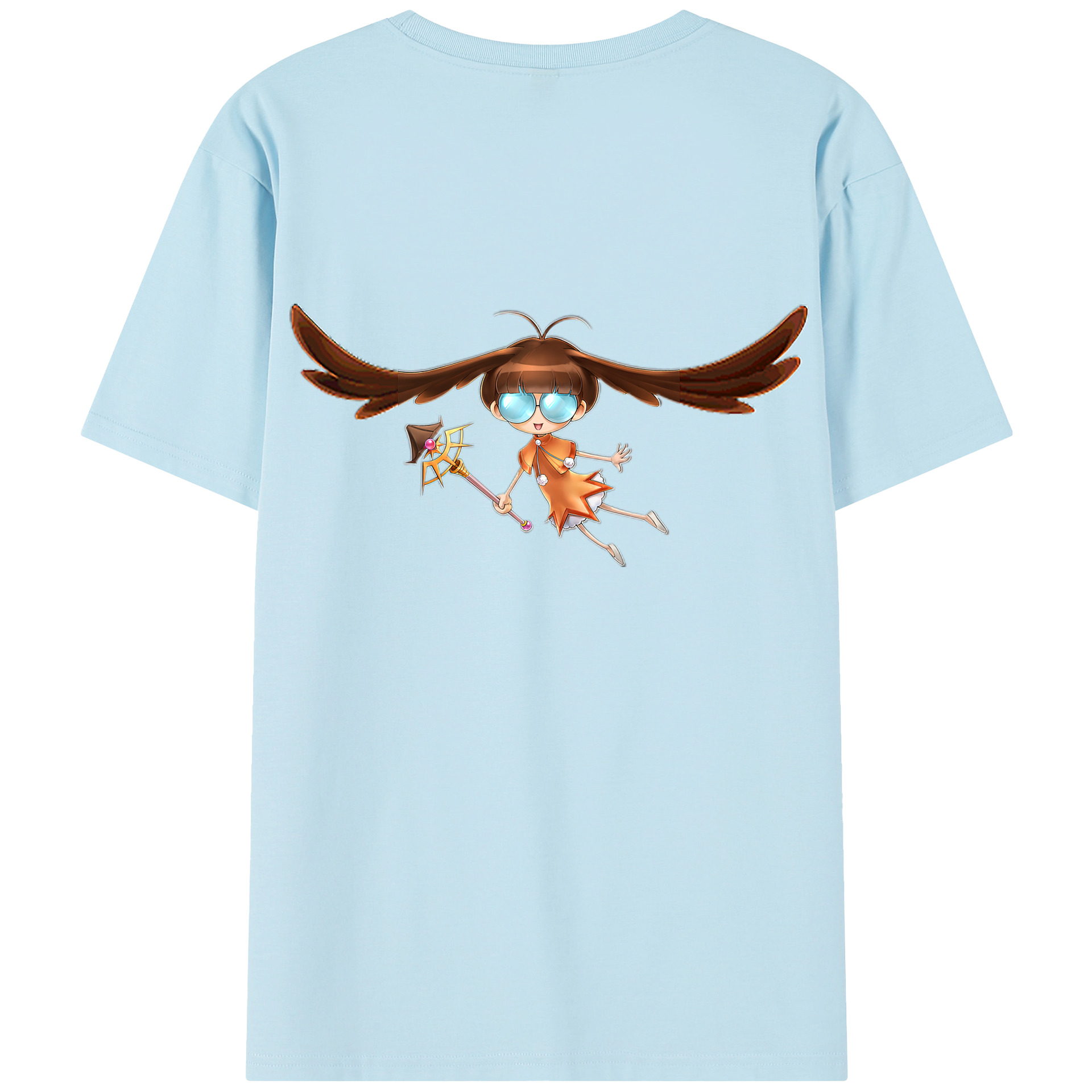 （画像用） 遊☆戯☆王 Yu-Gi-Oh! 綿100％半袖Tシャツ（背面プリント）